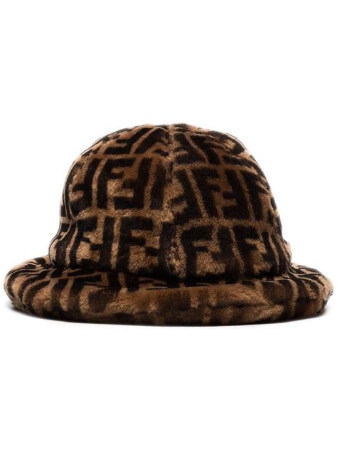 fendi baseball caps|Fendi fuzzy bucket hat.